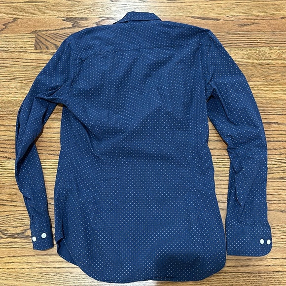 Bonobos Navy Gold Button Down - Picture 4 of 4